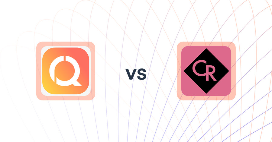 Shopify Upsell and Cross-sell Apps: Recommenda Quiz Builder vs CV Recommend