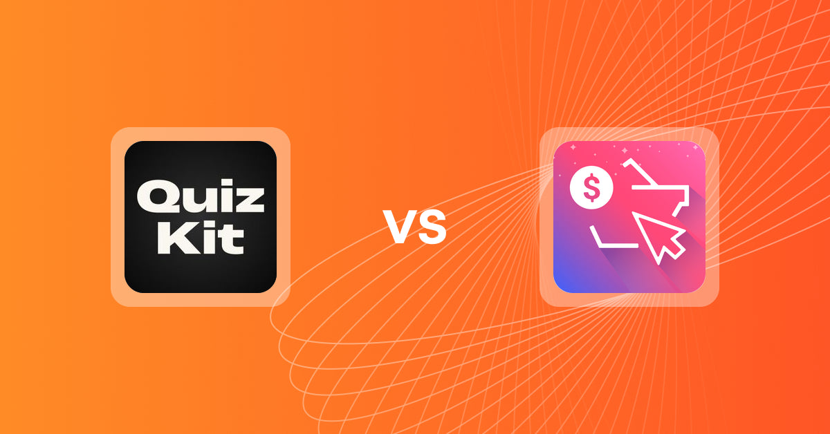Shopify Upsell and Cross-sell Apps: Presidio: Quiz Kit vs Sticky Add To Cart Booster Pro