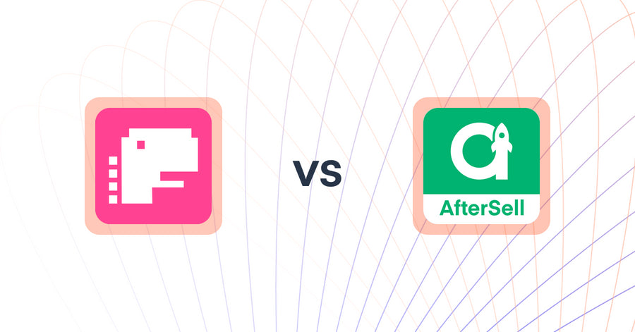 Shopify Upsell and Cross-Sell Apps: Dinosell: Post Purchase Upsell vs. AfterSell Post Purchase Upsell