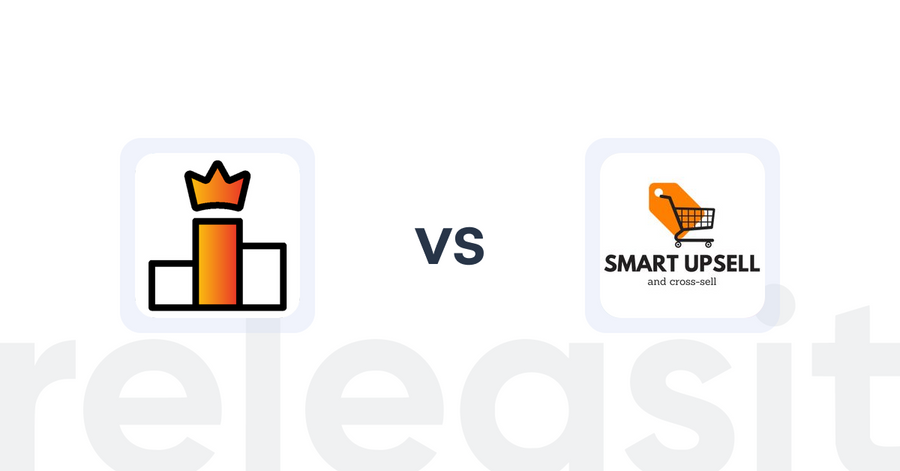 Shopify Upsell and Cross-sell Apps: Rank King: Best Seller Ranking vs Smart Upsell