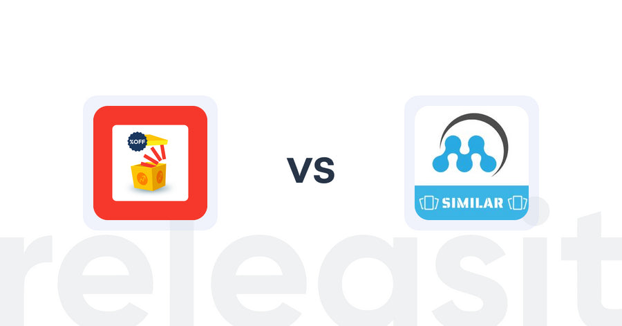 Shopify Upsell and Cross-sell Apps: WDT Bundles & Volume Discounts vs MeroxIO View Similar Products