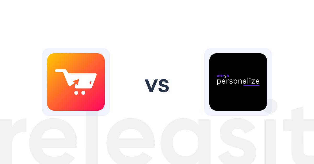 Shopify Upsell and Cross-sell Apps: H‑Lab: Collection's Cross Sell vs Attryb Personalize