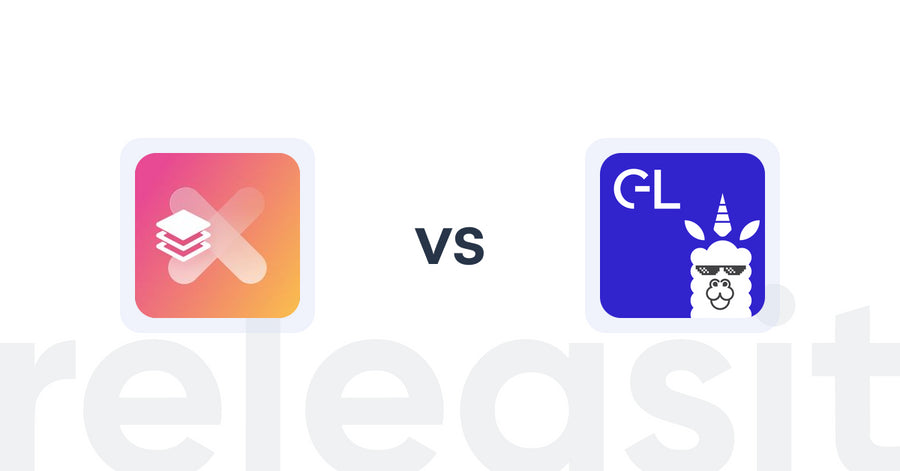 Shopify Upsell and Cross-sell Apps: Xpansion Bulk Product Upsell vs GLab: Gift Wrap & Gift Message