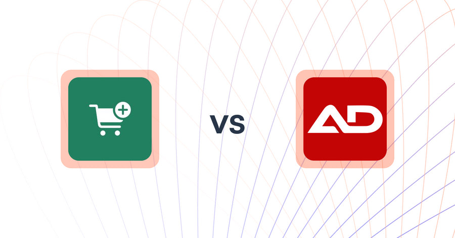 Shopify Upsell and Cross-Sell Apps: Checkout Upsell by Code Ninjas vs Product Bundle & Discount AOD