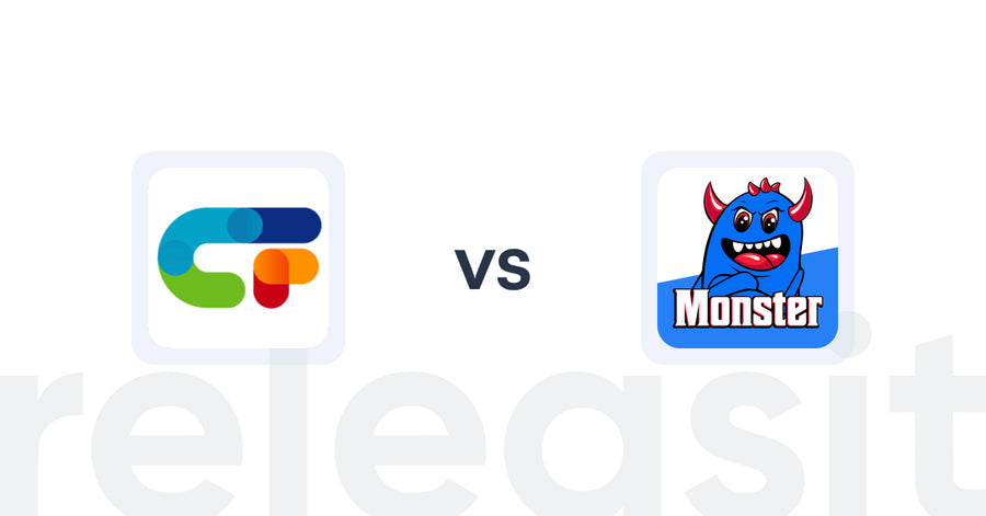 Shopify Upsell and Cross-Sell Apps: CustomFit Personalize AB Test vs Monster Post Purchase Upsells