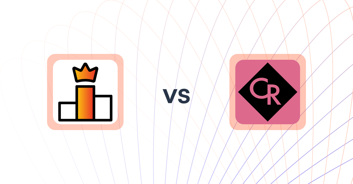 Shopify Upsell and Cross-sell Apps: Rank King: Best Seller Ranking vs CV Recommend