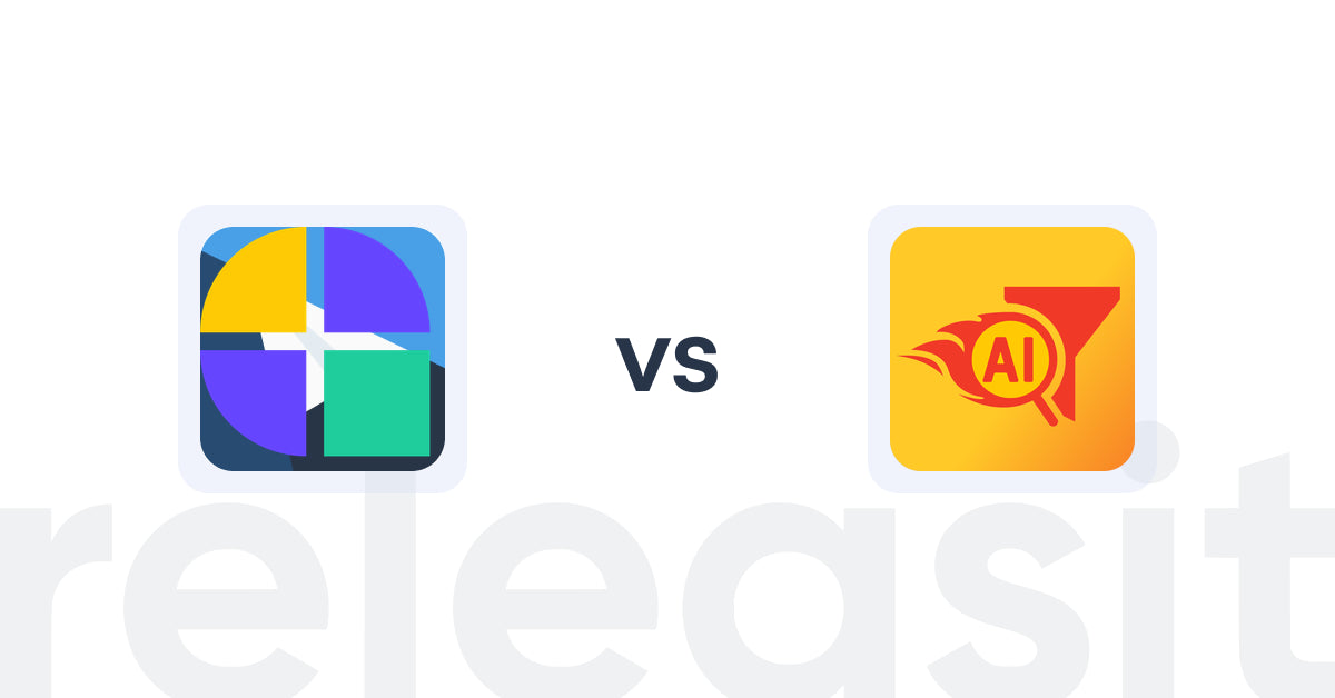 Shopify Upsell and Cross-Sell Apps: AI Recommendations by Aqurate vs Rapid AI Search Bar & Filter