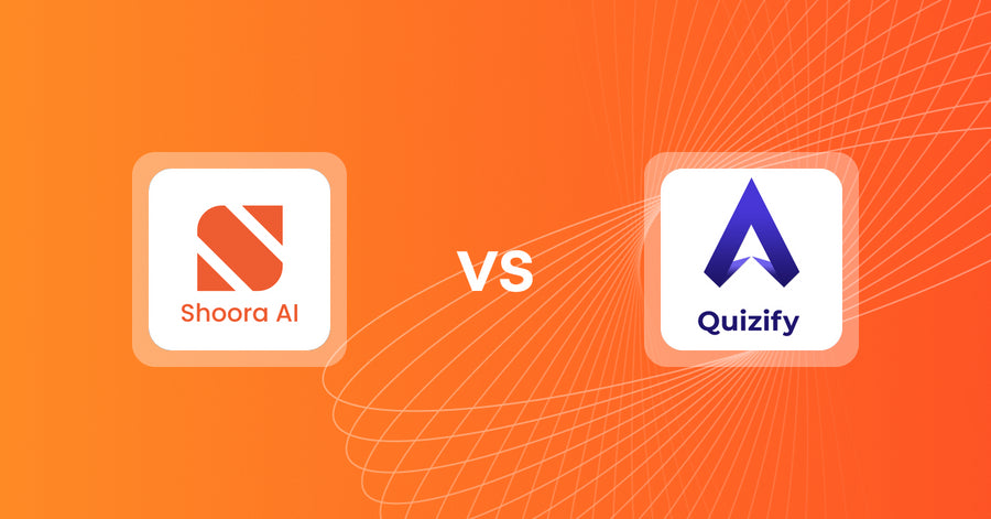 Shopify Upsell and Cross-Sell Apps: Shoora Product Recommendations vs Quizify ‑ Product Quiz Builder