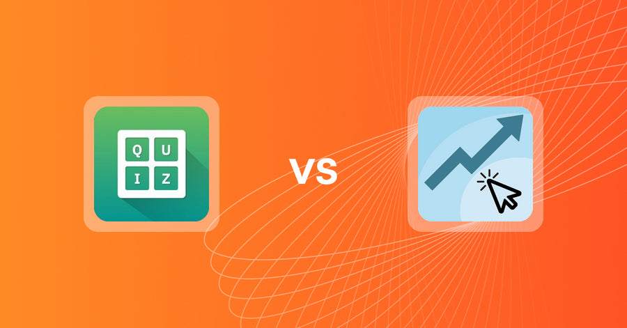 Shopify Upsell and Cross-Sell Apps: Quiz Buddy ‑ Product Quiz vs. After Checkout Upsell ACU