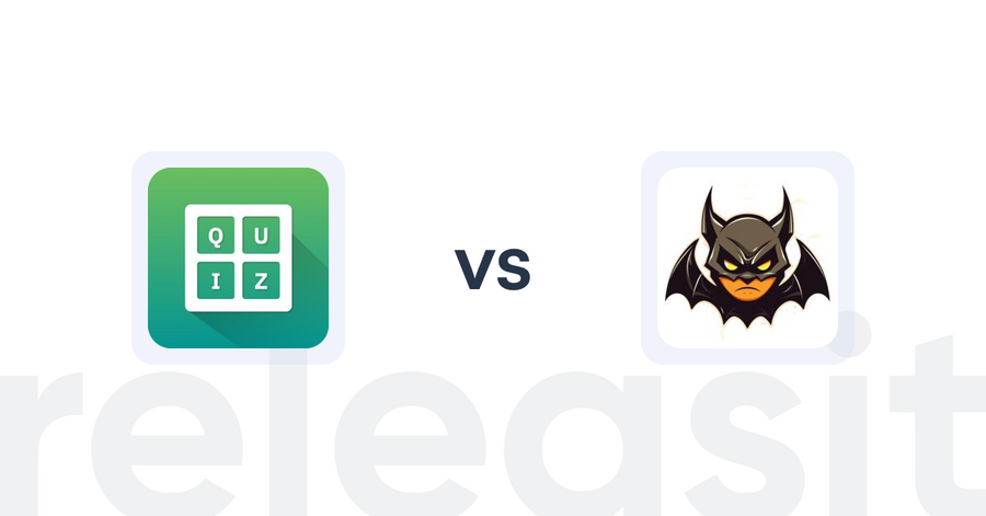 Shopify Upsell and Cross-sell Apps: Quiz Buddy ‑ Product Quiz vs. Frequently Bought Together Bat