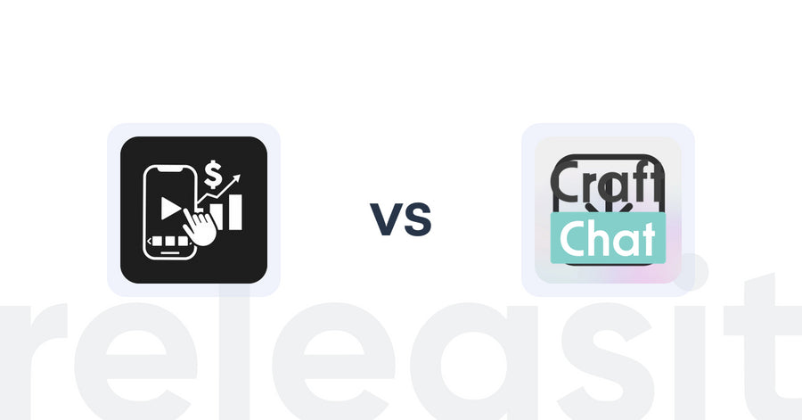Shopify Upsell and Cross-sell Apps: Shoppable Videos‑UGC Feeds vs CraftChat:Convert Chat to Sale