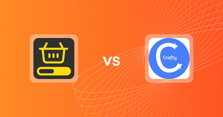 Shopify Upsell and Cross-Sell Apps: MVR Free Shipping Bar & Upsell vs Product Recommendations‑Crafty