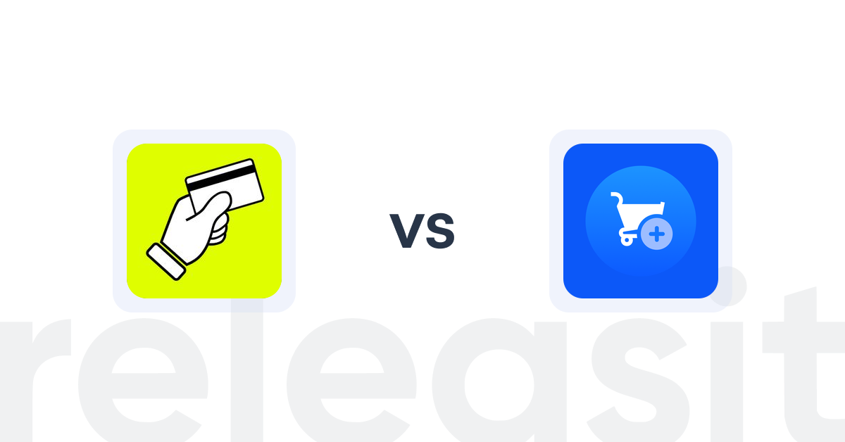 Shopify Upsell and Cross-Sell Apps: CartFee: Add Credit Card Fees vs Wizy Product Recommendation