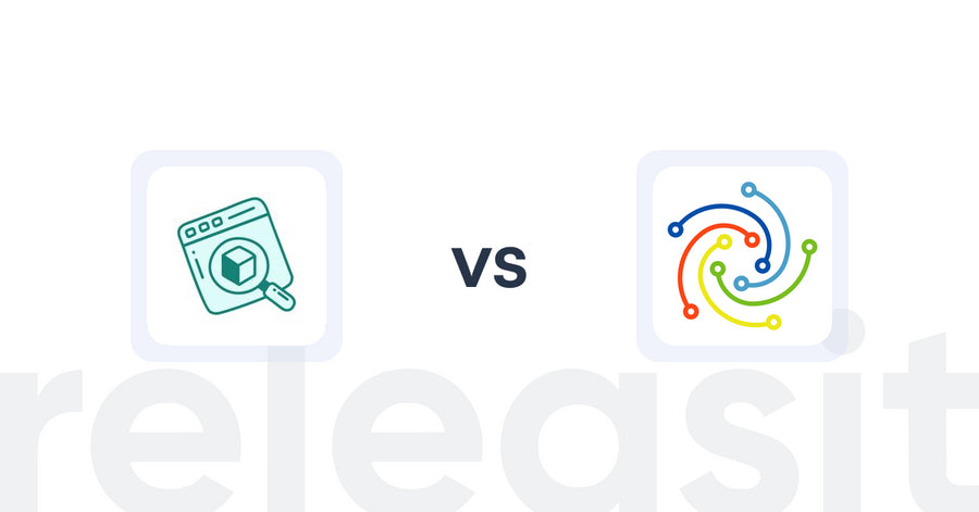 Shopify Upsell and Cross-Sell Apps: EM Product Recommendation Quiz vs Visidea AI Search & Discovery