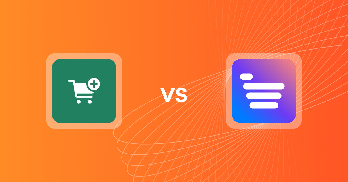 Shopify Upsell and Cross-sell Apps: Checkout Upsell by Code Ninjas vs. Uprate.AI: Sales Chatbot