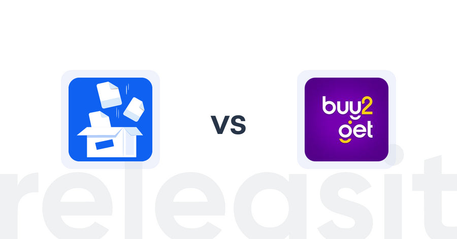 Shopify Upsell and Cross-Sell Apps: Hubify Product Bundles Offer vs. Buy2Get | Buy X Get Y & BOGO