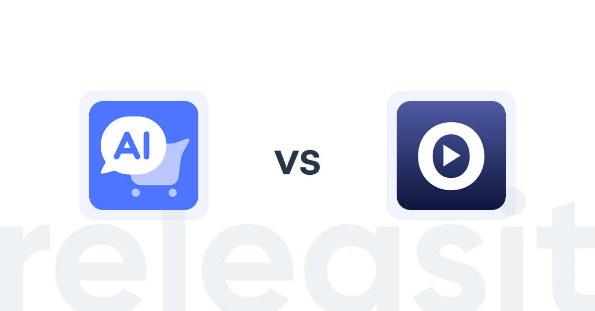 Shopify Upsell and Cross-sell Apps: AI Chatbot +GPT4 ‑ Wiseshoppal vs Vydio: Video Based Upsells