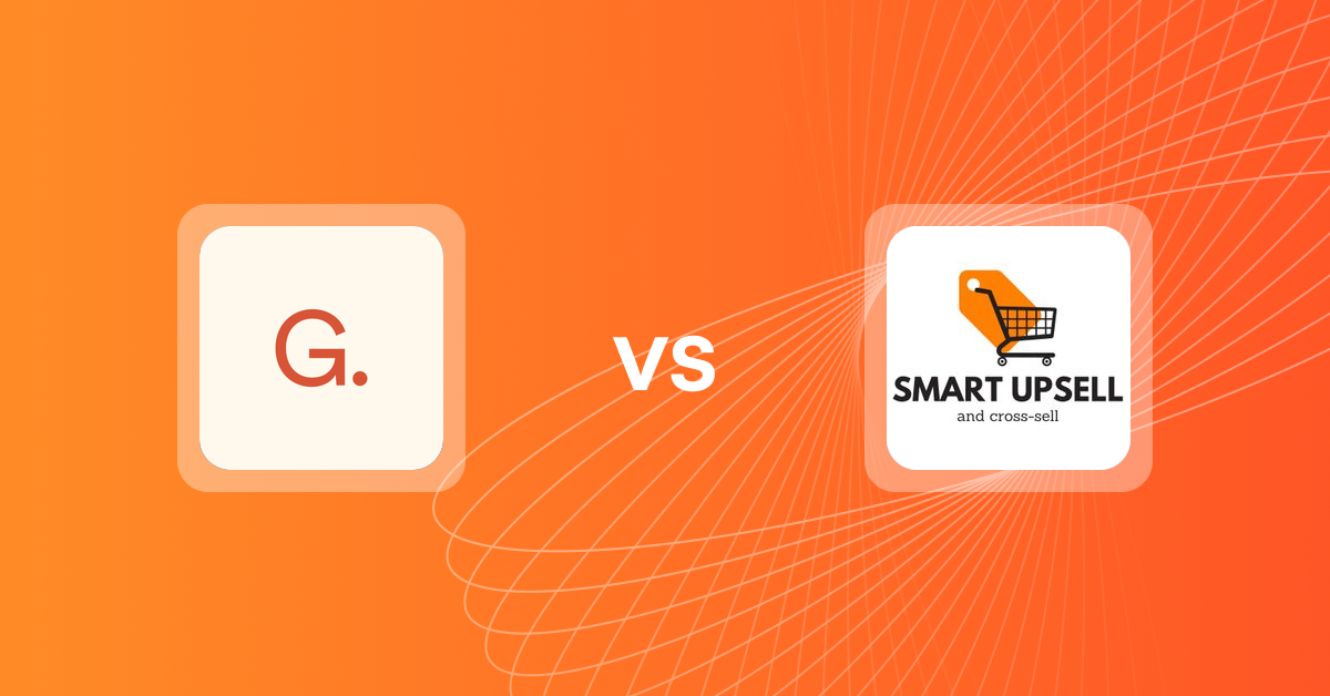 Shopify Upsell and Cross-Sell Apps: Goodsize vs Smart Upsell