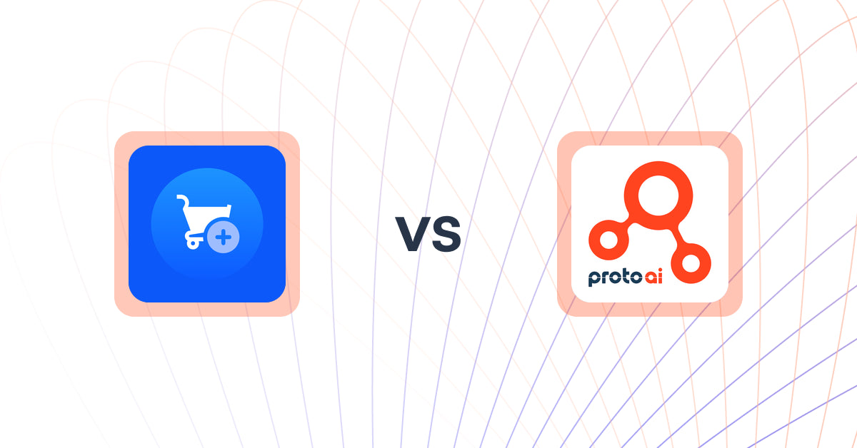 Shopify Upsell and Cross-sell Apps: Wizy Product Recommendation vs Proto AI Commerce
