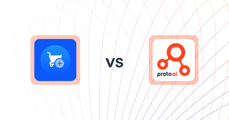 Shopify Upsell and Cross-sell Apps: Wizy Product Recommendation vs Proto AI Commerce