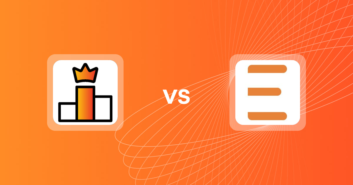 Shopify Upsell and Cross-sell Apps: Rank King: Best Seller Ranking vs Enalito: Email, SMS, ChatBot