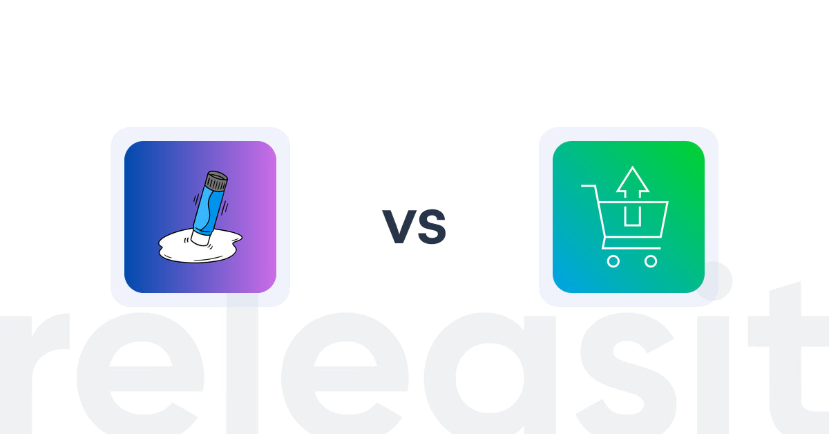 Shopify Upsell and Cross-sell Apps: SupaSticky: Related Products vs. Cart Convert Upsell Cross sell