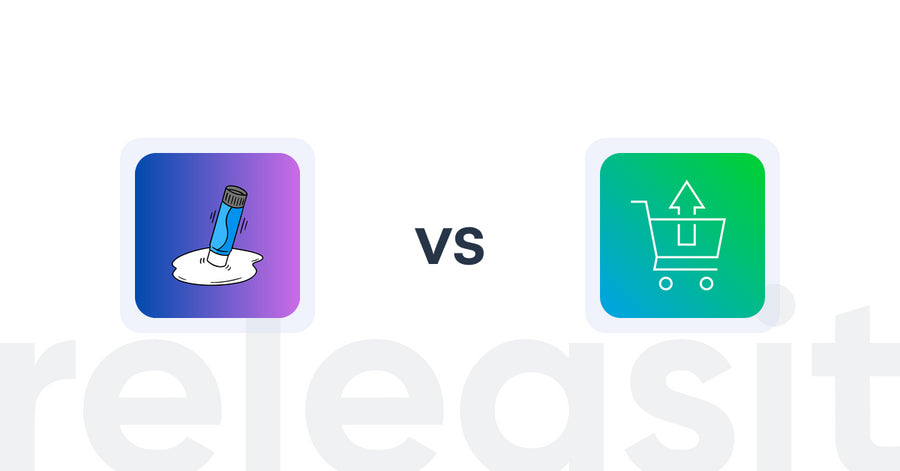 Shopify Upsell and Cross-sell Apps: SupaSticky: Related Products vs. Cart Convert Upsell Cross sell