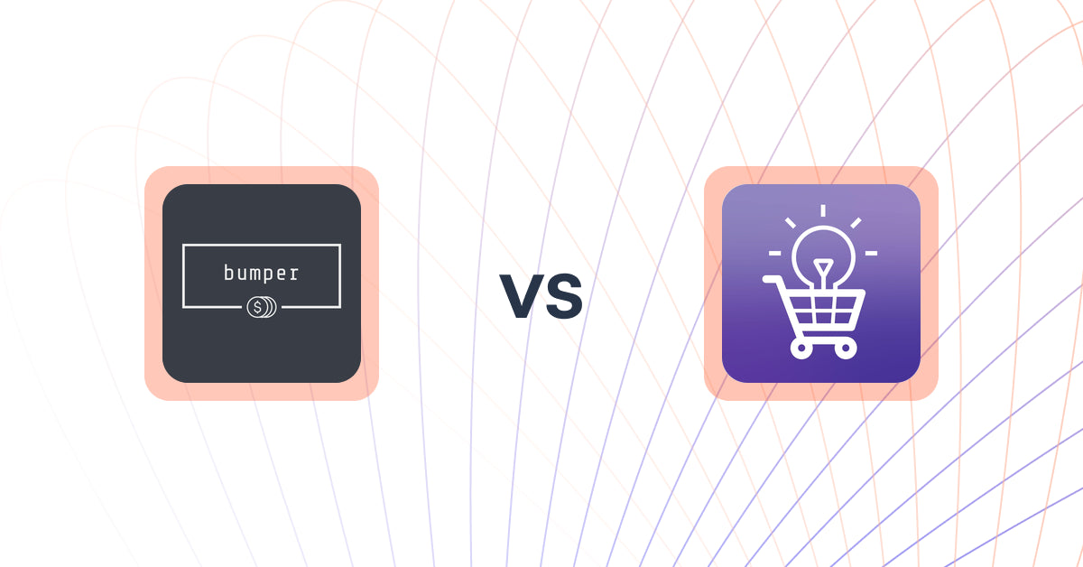 Shopify Upsell and Cross-sell Apps: bumper vs. Product Recommendations Magic