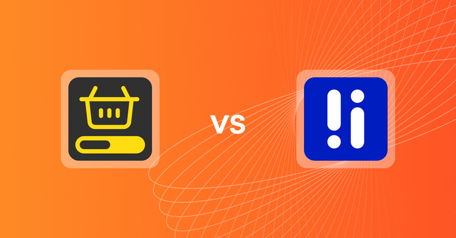 Shopify Upsell and Cross-sell Apps: MVR Free Shipping Bar & Upsell vs PersonalizerAI Recommendations