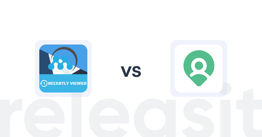 Shopify Upsell and Cross-Sell Apps: MeroxIO Recent Viewed Products vs Nearest.me ‑ BOPIS Experience