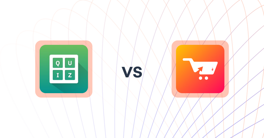 Shopify Upsell and Cross-sell Apps: Quiz Buddy ‑ Product Quiz vs H‑Lab: Collection's Cross Sell