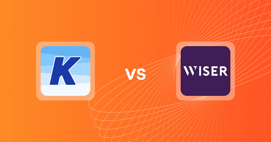Shopify Upsell and Cross-sell Apps: K: Cross Sell Related Products vs Wiser ‑Product Recommendations