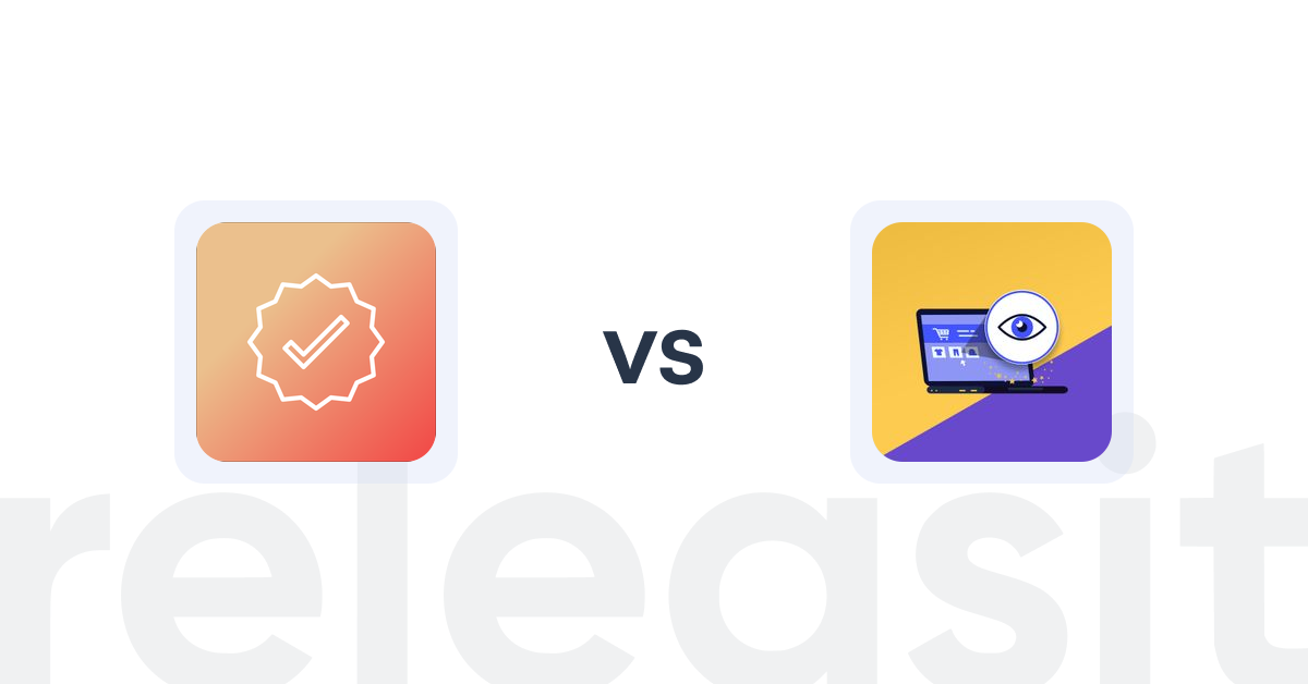 Shopify Upsell and Cross-sell Apps: Mega Verified Product Badges vs ReVisit‑Recent Viewed Products