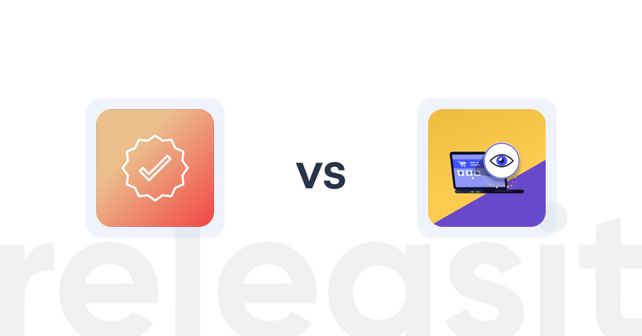 Shopify Upsell and Cross-sell Apps: Mega Verified Product Badges vs ReVisit‑Recent Viewed Products