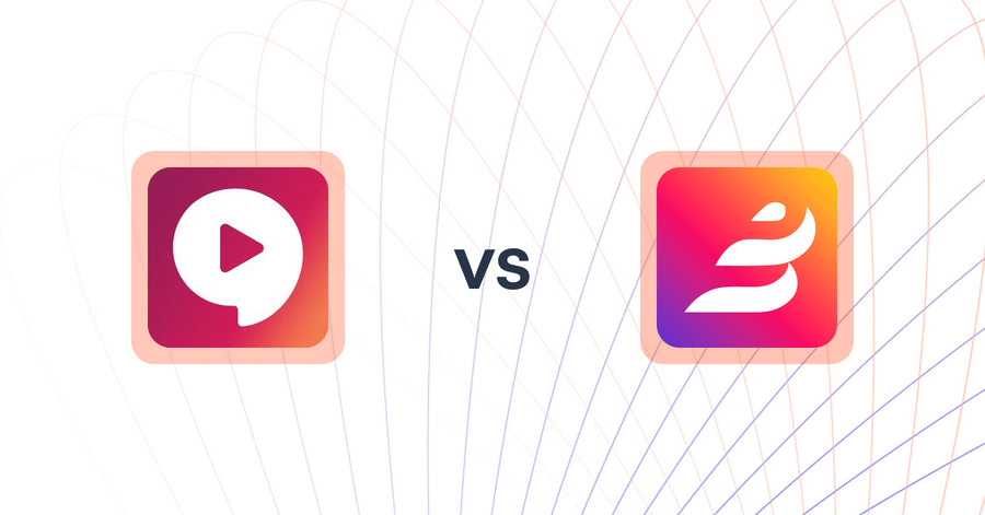 Shopify Upsell and Cross-sell Apps: Live 1:1 Video Chat » Uptok vs Beae Landing Page Builder