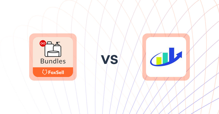 Shopify Upsell and Cross-Sell Apps: FoxSell Product Bundles Plus vs. In Cart Upsell