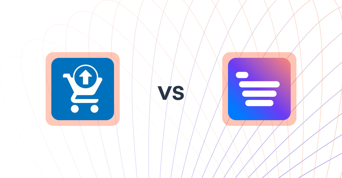 Shopify Upsell and Cross-sell Apps: Ecom Cart Upsell Elite vs Uprate.AI: Sales Chatbot