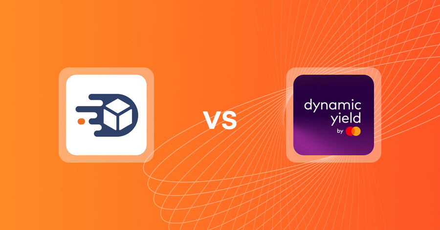 Shopify Upsell and Cross-sell Apps: TrackMage: Tracking & Upsells vs Dynamic Yield by Mastercard