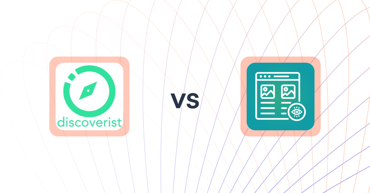 Shopify Upsell and Cross-Sell Apps: Discoverist AI Recommendations vs Qe Recently Viewed