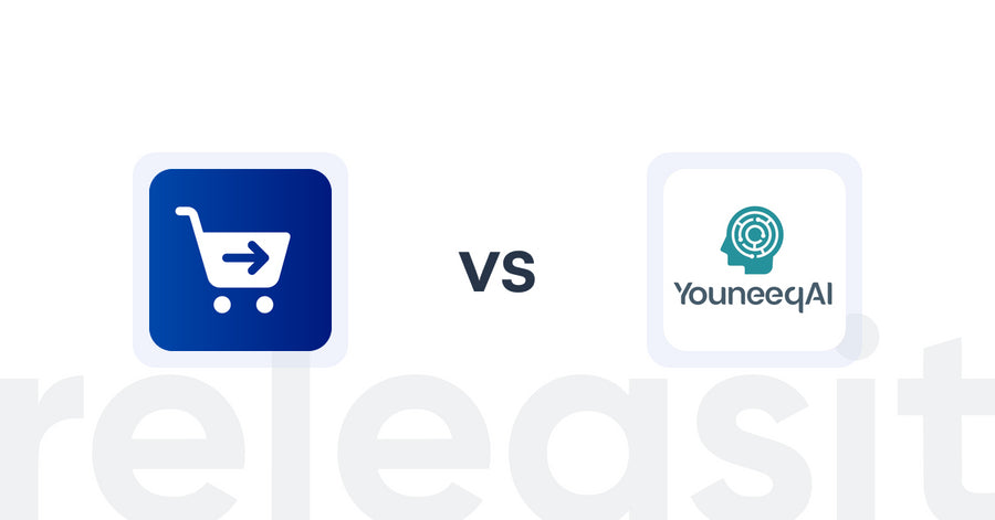 Shopify Upsell and Cross-sell Apps: Checkify ‑ Customize Checkout vs Youneeq AI Personalization