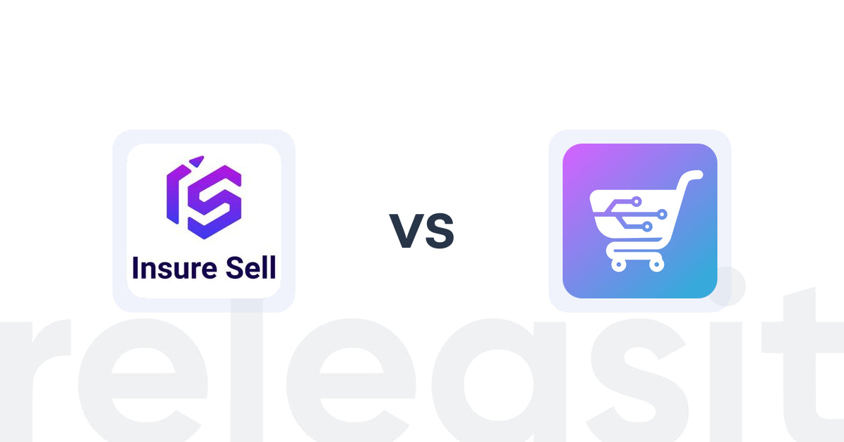 Shopify Upsell and Cross-sell Apps: Insure Sell vs. AI Cart & Upsell