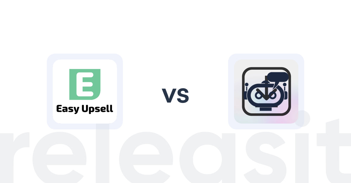Shopify Upsell and Cross-Sell Apps: Easy Upsell vs. RevoChat: AI Sales Chatbot