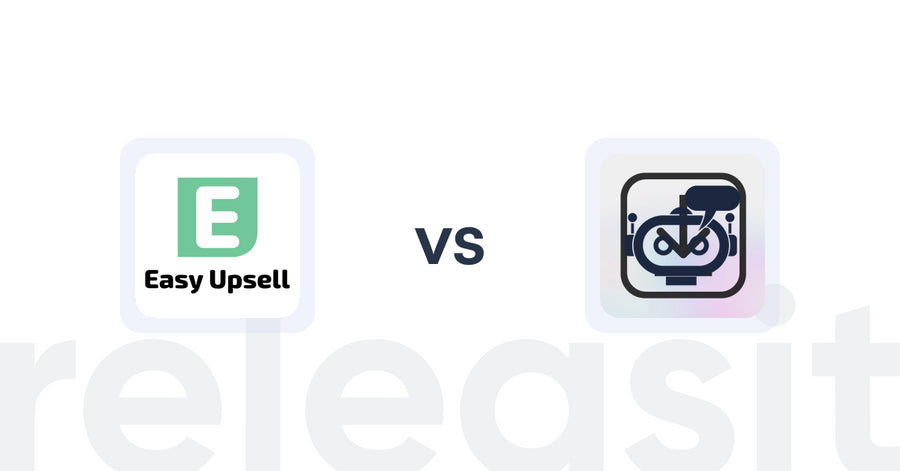 Shopify Upsell and Cross-Sell Apps: Easy Upsell vs. RevoChat: AI Sales Chatbot