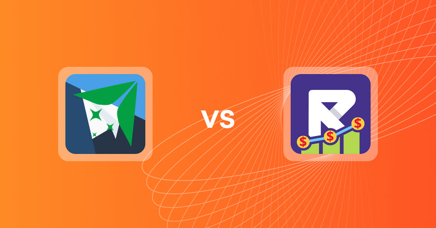 Shopify Upsell and Cross-sell Apps: PackagePal Shipping Protection vs Sales Motivator Bar by Revy