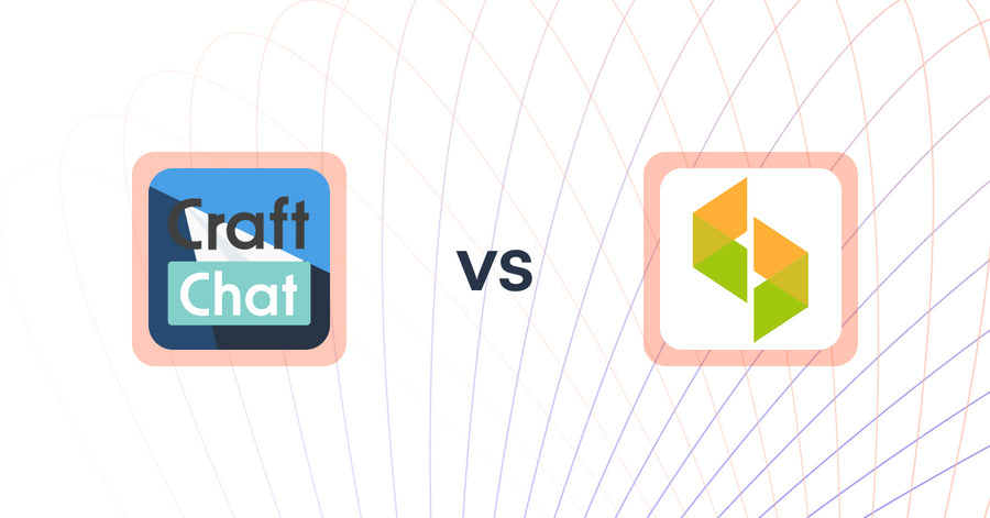 Shopify Upsell and Cross-sell Apps: CraftChat:Convert Chat to Sale vs Fresh Smart Embed Widget