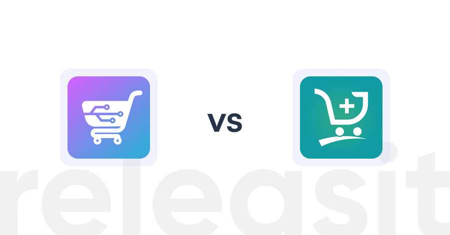 Shopify Upsell and Cross-sell Apps: AI Cart & Upsell vs. Qe: Frequently Bought Together