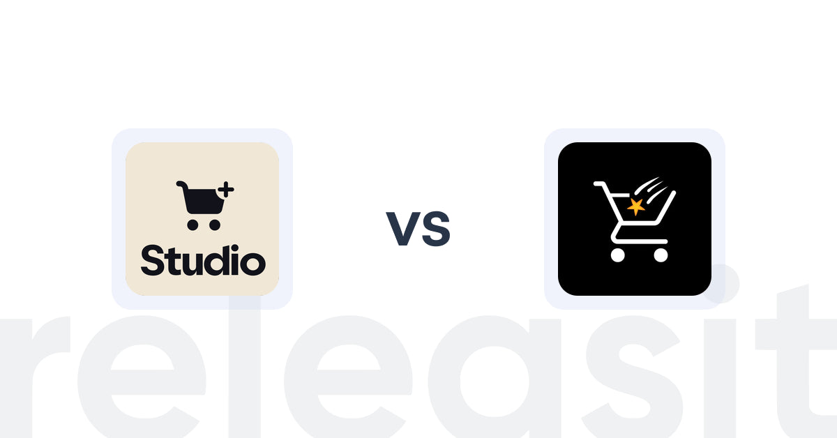 Shopify Upsell and Cross-sell Apps: Checkout Upsell by Studio vs. Checkout Star: Improve AOV, CRO