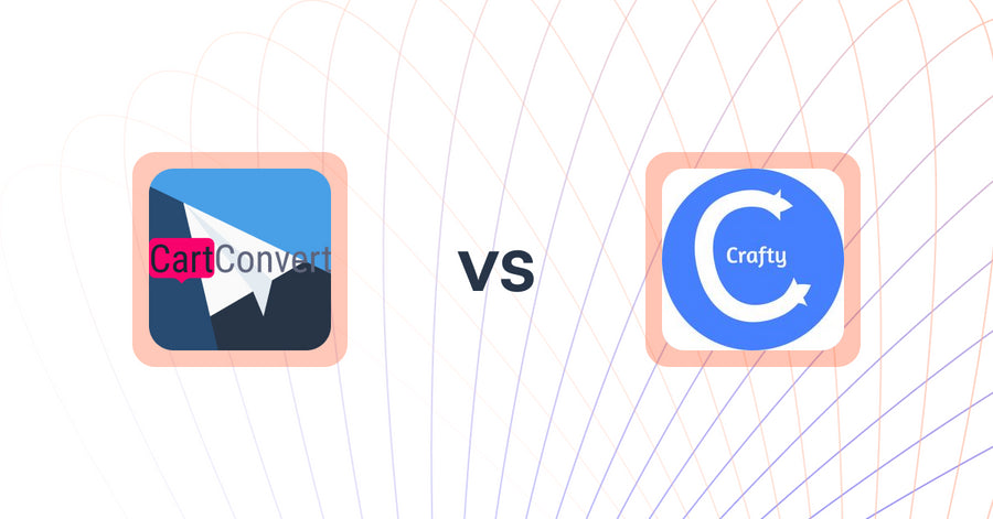 Shopify Upsell and Cross-sell Apps: CartConvert vs Product Recommendations‑Crafty