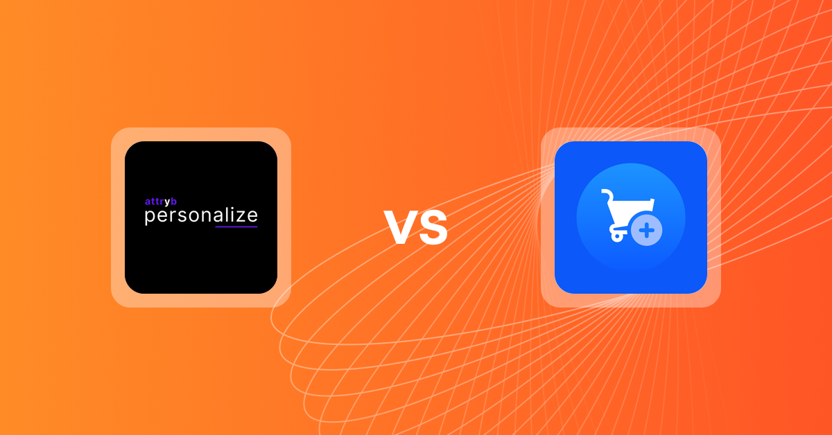 Shopify Upsell and Cross-sell Apps: Attryb Personalize vs Wizy Product Recommendation