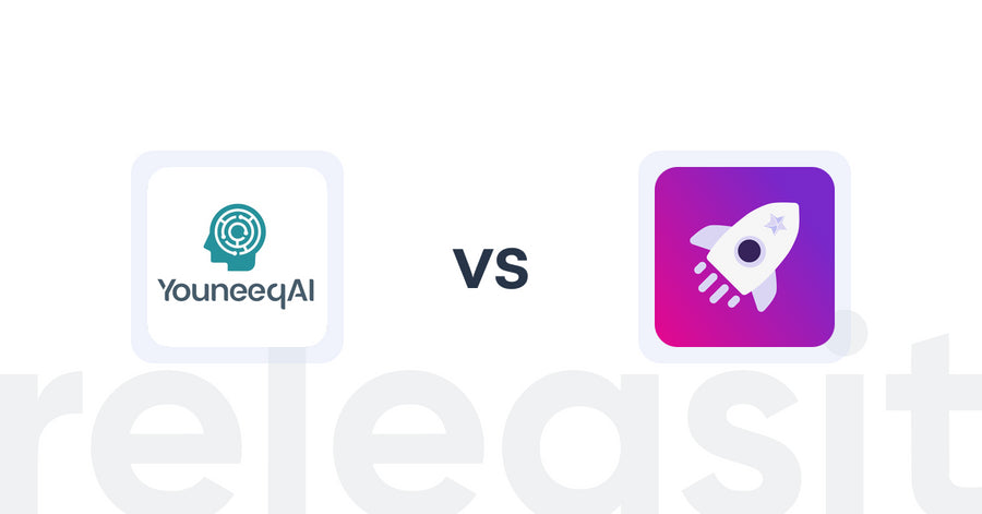 Shopify Upsell and Cross-sell Apps: Youneeq AI Personalization vs AOV Booster ‑ Bundles & Upsell